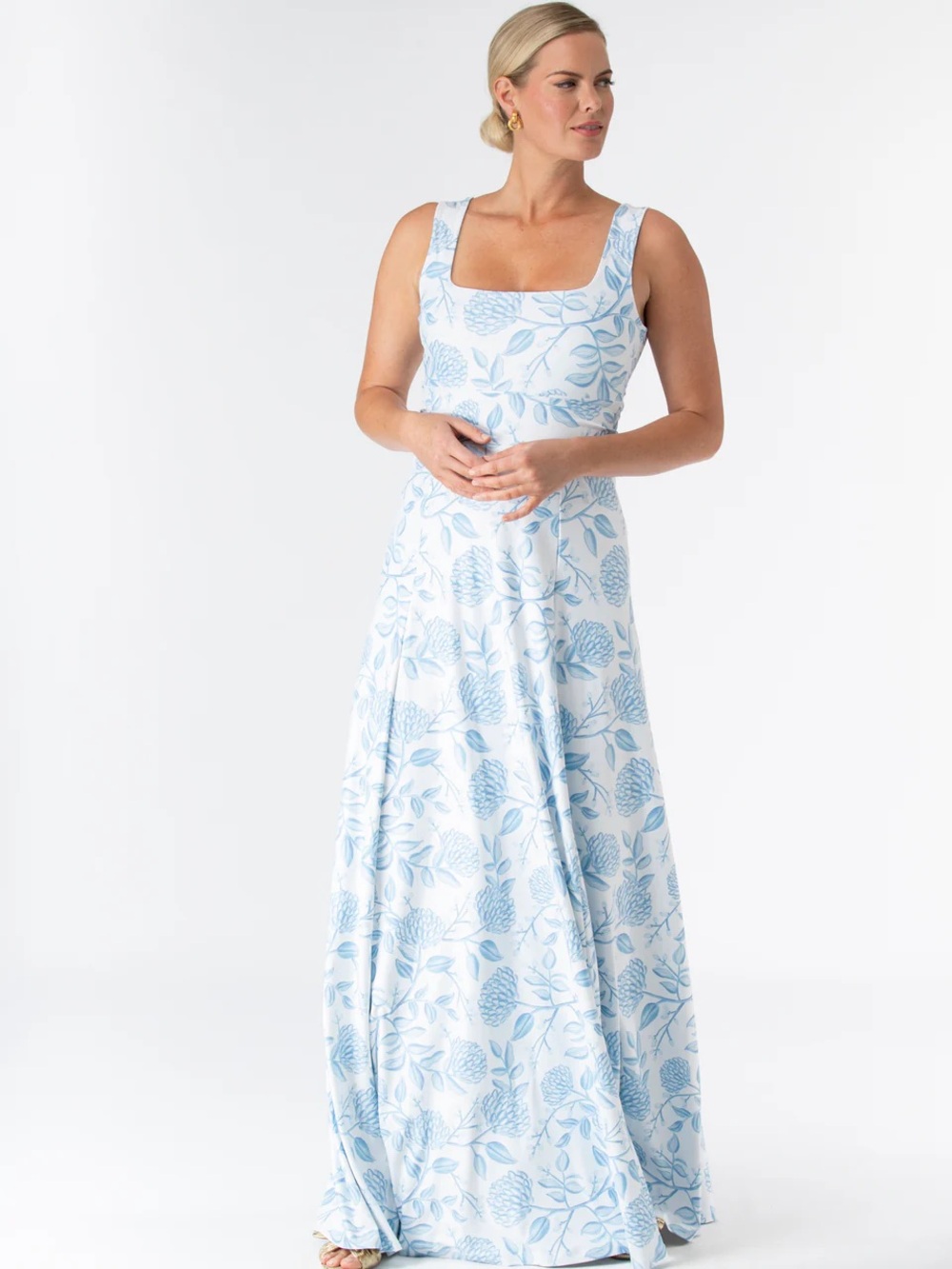 Smith & Quinn Cosette Dress in Dusty Blue